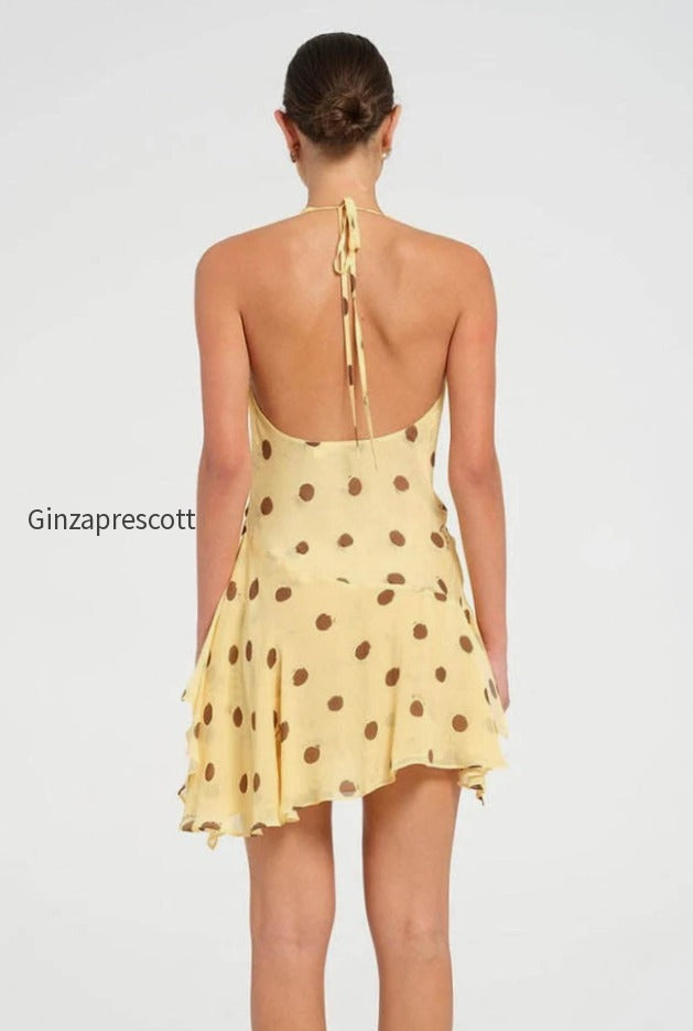 polka-dot-chiffon-halter-deep-v-slit-backless-mini-dress