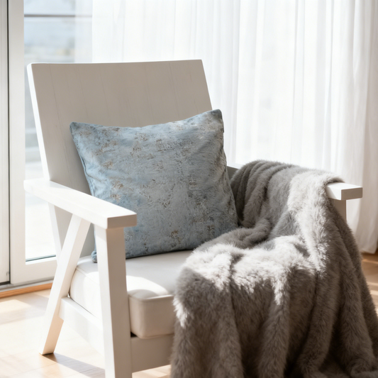 Toned Distressed Texture Cushion