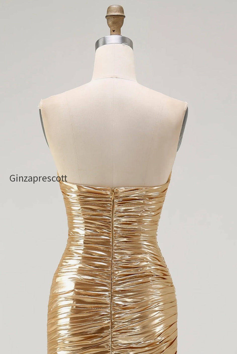 sparkly-gold-sweetheart-metallic-ruched-high-low-cocktail-dress