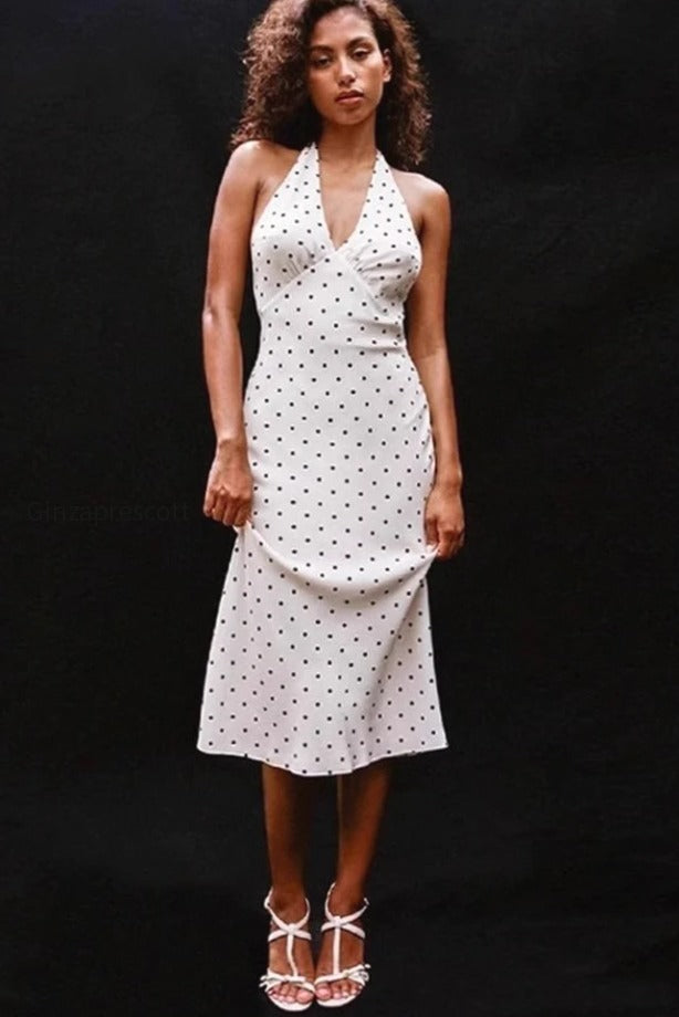 retro-halter-v-neck-polka-dot-sexy-midi-dress