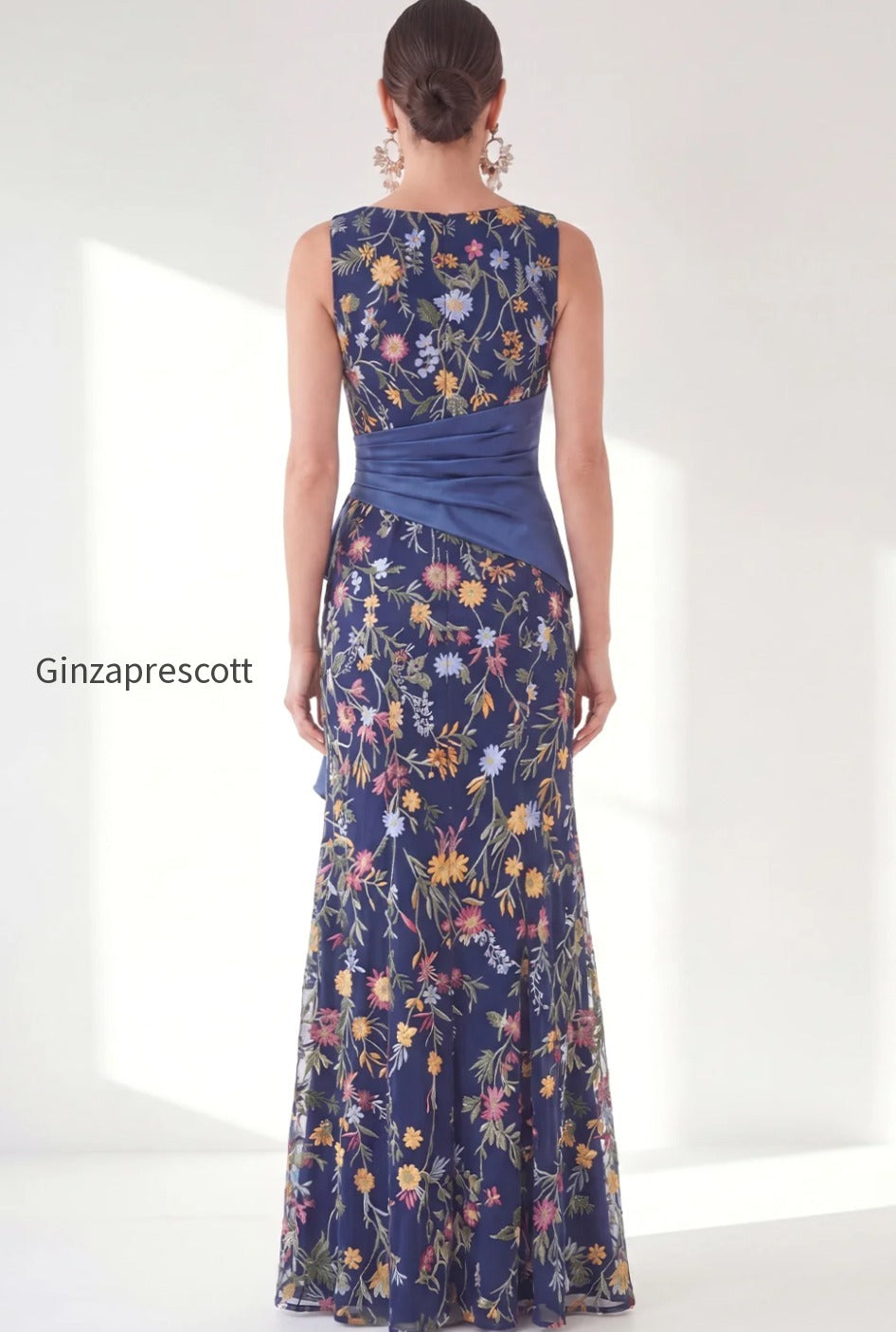 navy-ruched-mermaid-floral-long-mother-of-the-bride-dress-with-slit