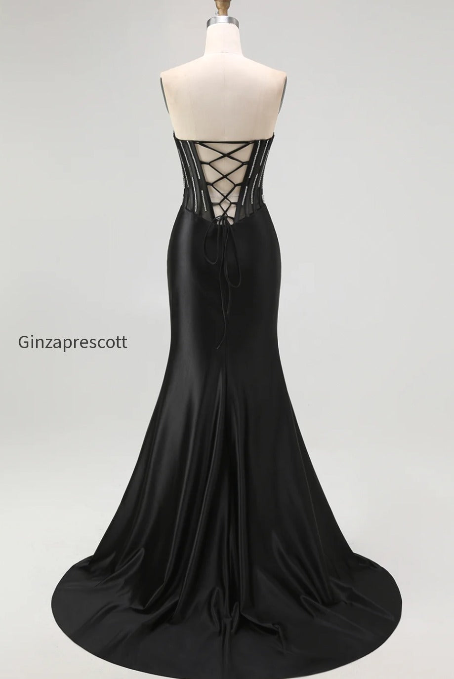 sparkly-black-corset-mermaid-beaded-long-prom-dress-with-slit