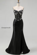 sparkly-black-corset-mermaid-beaded-long-prom-dress-with-slit