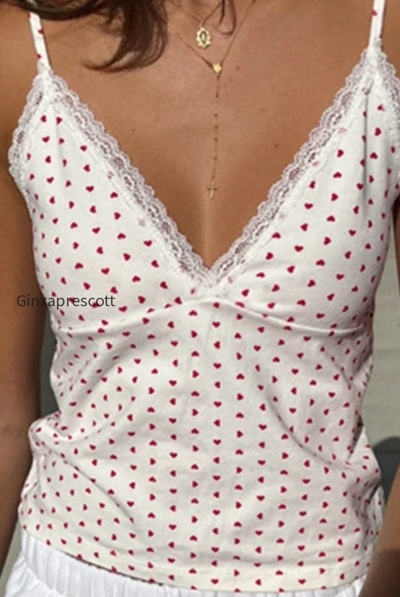 v-neck-heart-polka-dot-cami-tops