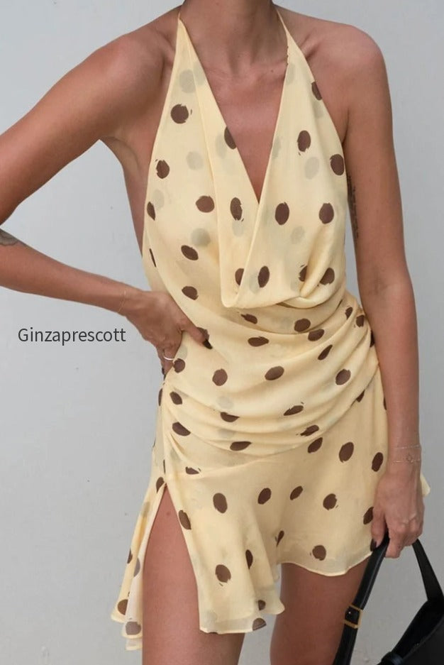 polka-dot-chiffon-halter-deep-v-slit-backless-mini-dress