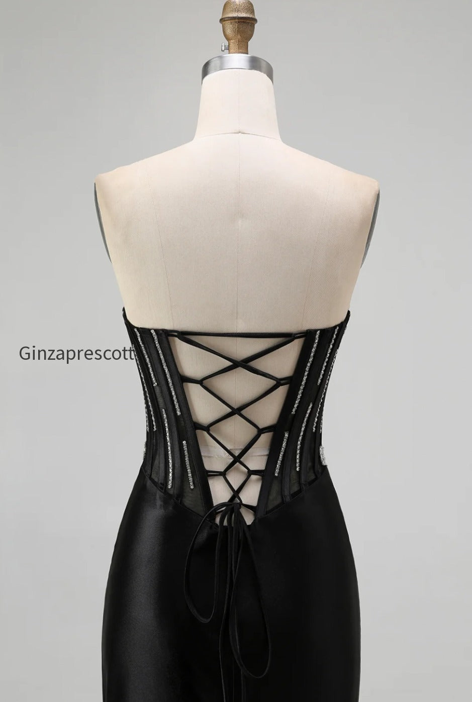 sparkly-black-corset-mermaid-beaded-long-prom-dress-with-slit